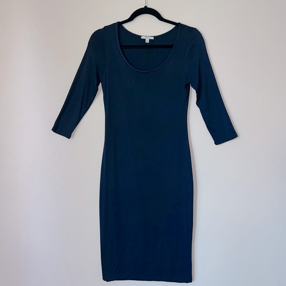 Soprano Bodycon Navy Blue Dress M